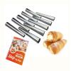 10 Pcs x Cream Horns Roll Horn Cannoli Molds Cones Forms Dessert Pastry Tube + Color Book With Russian Recipes (5) view 1