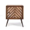 Christopher Knight Home Xaviera Mango Wood Cabinet, Dark Brown, Black view 1