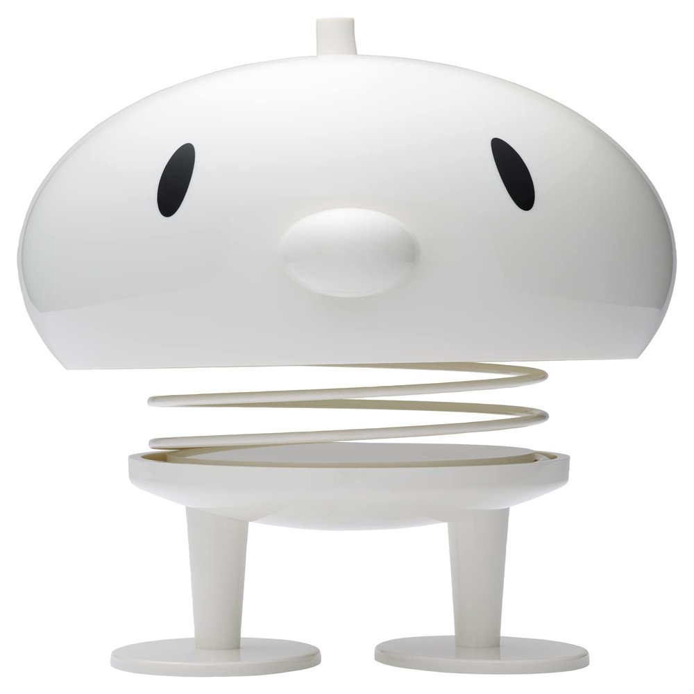 Hoptimist Classic Bumble - A Deco and Gift Item Infused with Playful Charm and Scandinavian Elegance - X-Large White, 15 x 25 inches