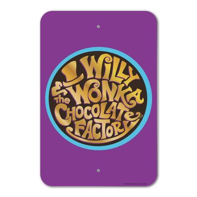 GRAPHICS & MORE Willy Wonka and The Chocolate Factory Logo Home Business Office Sign