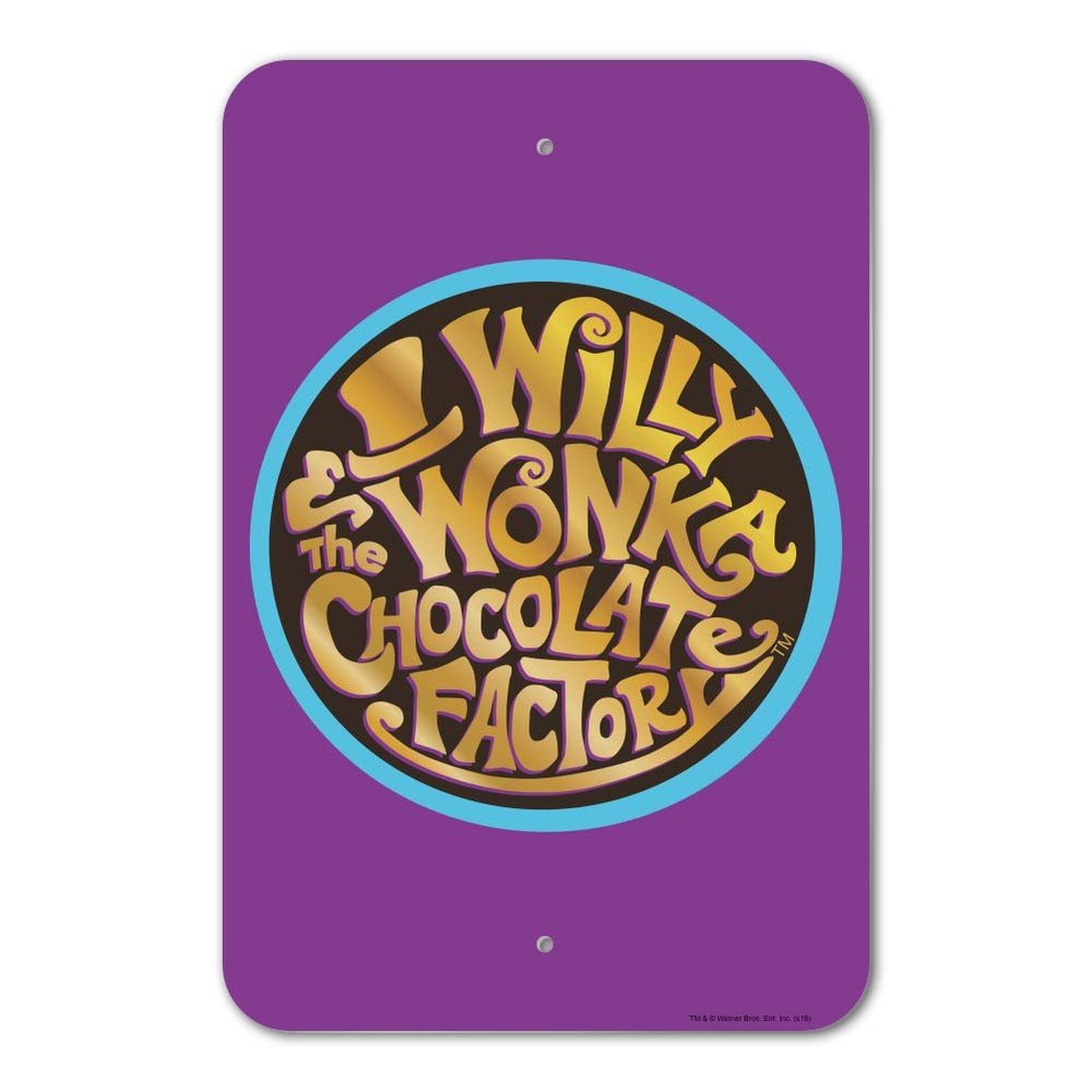 GRAPHICS & MORE Willy Wonka and The Chocolate Factory Logo Home Business Office Sign