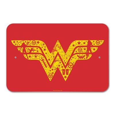 GRAPHICS & MORE Wonder Woman Wonder Woman Icons Logo Home Business Office Sign