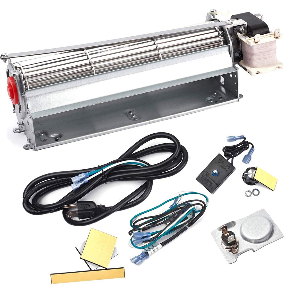 Criditpid GFK4 FK4 GFK4A GFK4B Fireplace Blower Fan Kit for Heatilator NDV4236I, ND4236, GNDC36, ND3933, NDV3933I, Majestic, Temco, Lennox Fireplaces, Replacement GFK4 Heatilator Fireplace Blower Kit