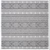 SAFAVIEH Area Rug 8x10 - Augustine Collection - Large - Light Grey & Anthracite, Rustic Boho Design, Easy Cleaning, Ideal for Living Room, Bedroom, Office, Dining Space (AGT445H) view 3
