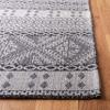 SAFAVIEH Area Rug 8x10 - Augustine Collection - Large - Light Grey & Anthracite, Rustic Boho Design, Easy Cleaning, Ideal for Living Room, Bedroom, Office, Dining Space (AGT445H) view 4