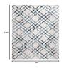 SAFAVIEH Area Rug 8x10 - Isabella Collection - Large - Ivory & Turquoise, Trellis Design, Non-Shedding & Easy Cleaning, Ideal for Living Room, Bedroom, Office, Dining Space (ISA957A) view 2