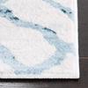 SAFAVIEH Area Rug 8x10 - Isabella Collection - Large - Ivory & Turquoise, Trellis Design, Non-Shedding & Easy Cleaning, Ideal for Living Room, Bedroom, Office, Dining Space (ISA957A) view 4