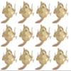 B&P Lamp Replacement Oil and Kerosene Lamp #2 Size Brass Plated Burner with Reduction Collar and Cotton Lamp Wick | Fits Vintage Oil Lamps | Holds a 3 Inch Base Chimney -12 Pack view 1