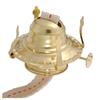 B&P Lamp Replacement Oil and Kerosene Lamp #2 Size Brass Plated Burner with Reduction Collar and Cotton Lamp Wick | Fits Vintage Oil Lamps | Holds a 3 Inch Base Chimney -12 Pack view 4