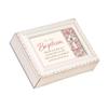 Cottage Garden Baptism Bless Little One White Silver Rope Traditional Music Box Plays Jesus Loves Me view 1