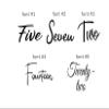Acrylic Table Numbers, Acrylic Number Signs, Wedding Table Numbers, Clear Table Numbers, Acrylic Sign view 4