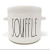 Rae Dunn By Magenta SOUFFLE Ceramic LL Round Souffle Baking Dish view 2