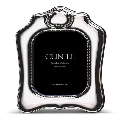 Cunill Nostalgia Parthenia .925 Sterling 5x7 Vintage Picture Frame, Silver
