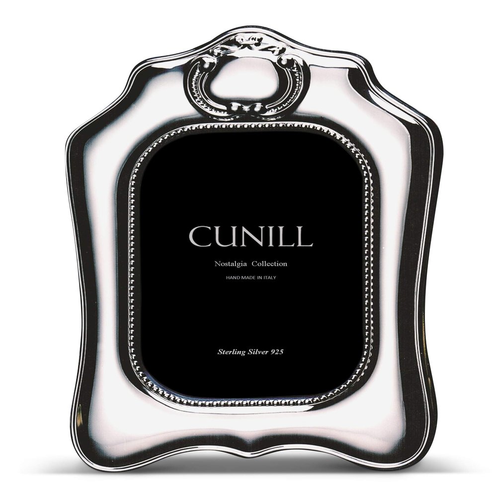 Cunill Nostalgia Parthenia .925 Sterling 5x7 Vintage Picture Frame, Silver