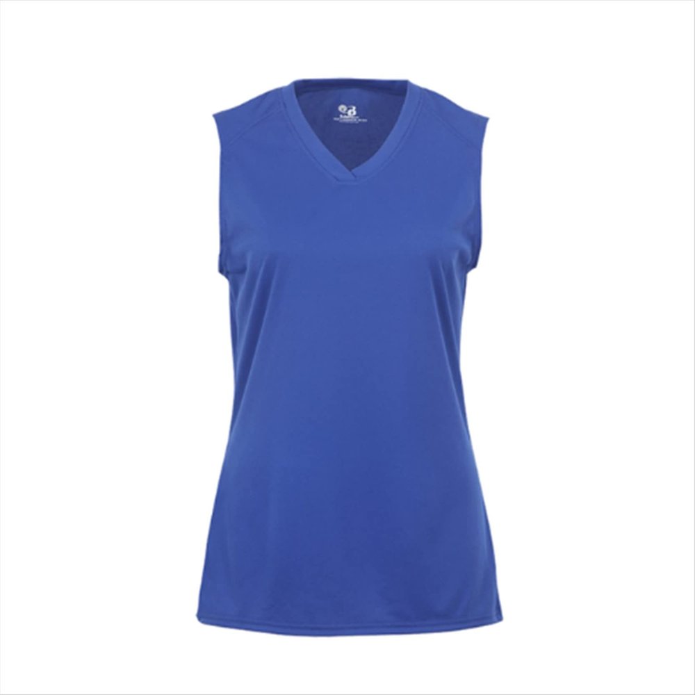 B-Core Ladies' L/S Tee Royal Blue Medium