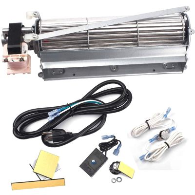 Criditpid BLOT Fireplace Blower Fan Kit for Monessen, Majestic, Martin, Vermont Castings Fireplace BDV400, BDV500, CDVR36NV, Replacement BLO24T BLOTMC Blower Kit for Rotom HB-RB94, HB-RB79, R7-RB79