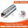 Replacement Fireplace Blower for Superior, Lennox, Monessen, Majestic, Astria, Martin, Vermont Castings, FBK-250, FBK-200, FBK-100, BLOT Fireplace Blower Fan Rotom HB-RB100, 80L84, 80L86 view 2