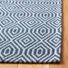 SAFAVIEH Area Rug 8x10 - Augustine Collection - Large - Navy & Light Grey, Geometric Design, Easy Cleaning, Ideal for Living Room, Bedroom, Office, Dining Space (AGT401M) view 4