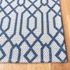 SAFAVIEH Area Rug 8x10 - Augustine Collection - Large - Navy & Light Grey, Geometric Design, Easy Cleaning, Ideal for Living Room, Bedroom, Office, Dining Space (AGT421M) view 4