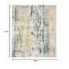 SAFAVIEH Area Rug 8x10 - Madison Collection - Large - Beige & Olive, Modern Abstract Design, Non-Shedding & Easy Cleaning, Ideal for Living Room, Bedroom, Office, Dining Space (MAD260B) view 2