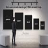 2 Piece Team Work Motivational Wall Art Office Decor Canvas Print Motivation Inspirational Focus Quote Success Teamwork Bundle (2x - 48" x 36") view 3