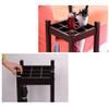 Umbrella Rack GUOYANHOME Umbrella Stand Square, Wooden Assembly Household Long Handle Umbrella, Office Hallway Walking Stick Stand 2 Colours,28X28X60CM (Color : Black) view 4