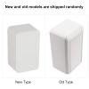 Antilog Tissue Box, Removable /Wood Cover Plastic Tissue Box Holder Storage Organizer for Home Car Office( Cover Large) view 4