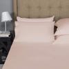 600-Thread-Count 100% Egyptian Cotton Bed Sheets, 5-Pc King,Peach Sheet Set, Sateen Weave, Fits Mattress Upto 34'' Deep Pocket view 2