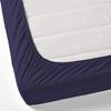 600-Thread-Count 100% Egyptian Cotton Bed Sheets, 5-Pc King,Dark Purple Sheet Set, Sateen Weave, Fits Mattress Upto 34'' Deep Pocket view 3