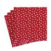 Caspari Small Dots Paper Luncheon Napkins in Red - Four Packs of 20 view 1