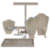 Burlap Necklace Easel, 12 1/2" H view 3