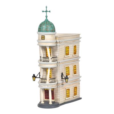 Department 56 Harry Potter Village Gringotts Bank Lit Building, 10.16 Inch, Multicolor