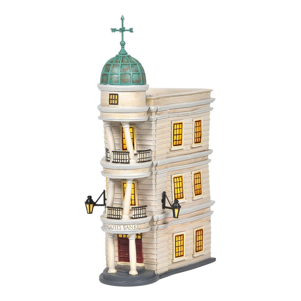 Department 56 Harry Potter Village Gringotts Bank Lit Building, 10.16 Inch, Multicolor