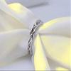 Bansriracha Twisted Design 925 Silver Women Wedding Ring Engagement Promise Ring Men Classic Anniversary Fine Jewelry (5) view 2