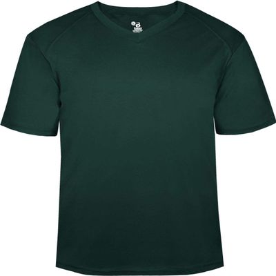 B-Core V-neck Tee Forest Green Large