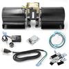 Hongso Pre-Wired GFK-160 GFK-160A BM-1288 Fireplace Blower Fan Kit for Heat N Glo 6000CLX, Quadra Fire 7100, Heatilator, GTI, Fasco, Hearth and Home, Royal, Jakel, Nordica, Regency Wood Stove Insert view 1