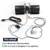 Hongso Pre-Wired GFK-160 GFK-160A BM-1288 Fireplace Blower Fan Kit for Heat N Glo 6000CLX, Quadra Fire 7100, Heatilator, GTI, Fasco, Hearth and Home, Royal, Jakel, Nordica, Regency Wood Stove Insert view 4
