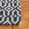 SAFAVIEH Area Rug 8x10 - Augustine Collection - Large - Black & Light Grey, Geometric Design, Easy Cleaning, Ideal for Living Room, Bedroom, Office, Dining Space (AGT411H) view 4