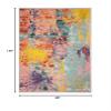 SAFAVIEH Area Rug 8x10 - Madison Collection - Large - Blue & Orange, Modern Boho Abstract Design, Non-Shedding & Easy Cleaning, Ideal for Living Room, Bedroom, Office, Dining Space (MAD261M) view 2