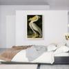 ARTCANVAS American White Pelican Canvas Art Print Stretched Framed Painting Picture Poster Giclee Wall Decor by John James Audubon - 40" x 26" (0.75" Deep) view 2