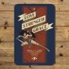 GRAPHICS & MORE Wonder Woman Movie Love, Strength, Grace Home Business Office Sign view 4