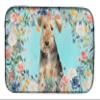 Caroline's Treasures CK3405DDM Airedale Terrier Dish Drying Mat Absorbent Dish Drying Mat Pad for Kitchen Counter Dish Drainer Mat for Countertop, 14 x 21", Multicolor view 1
