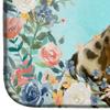 Caroline's Treasures CK3389DDM Bengal Spring Flowers Dish Drying Mat Absorbent Dish Drying Mat Pad for Kitchen Counter Dish Drainer Mat for Countertop, 14 x 21", Multicolor view 4