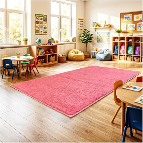 KOECKRITZ Soft & Colorful 5' x 7' Kids Classroom Area Rug Cozy Playroom Carpet for Nursery, Daycare & Preschool, Flammability Pill Test Passed (Glamour)