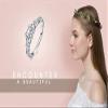Bansriracha Celtic Knots Princess Cut 1.2ct Cubic Zirconia Solitaire Engagement Rings 925 Sterling Silver Rings Women Jewewlry (9) view 3