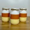 Candy Corn Mason Jars/Candy Corn Decor/Fall Mason Jars view 1
