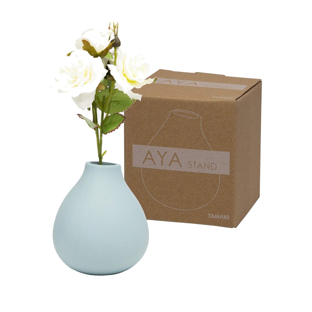 TAMAKI AYA T-910559 Flower Base, Peacock Green, 3.1 x 3.5 inches (8 x 9 cm)