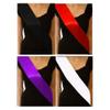 lasenersm 6 Pieces Blank Satin Sashes Wedding Sash Plain Sashes Bridal Belts Party Decorations Sash Classic Ribbon Sash for DIY Wedding Hen Party, Red view 4