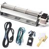 Criditpid BK GA3750 GA3750A GA3700 GA3700A Replacement Fireplace Blower Fan Kit for Desa, FMI, Vanguard, Vexar Fireplaces, 103581-01, 103581-02, 103581-03, 103581-04 view 1