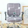 Melaluxe Computer Office Chair Cover - Protective & Stretchable Universal Chair Covers Stretch Rotating Chair Slipcover view 2